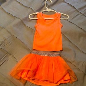 12 months tutu and tank top!